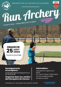 Affiche Run Archery Vannes