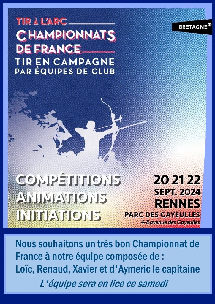 Championnat de France Tir campagne par équipes  de clubs