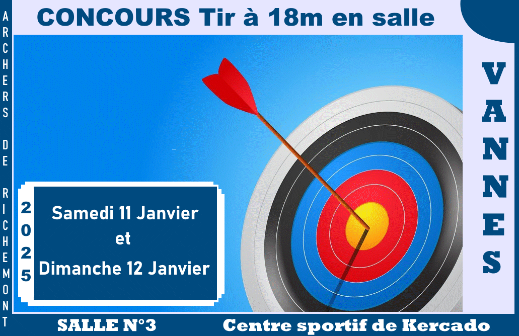 Concours Tir 18m en salle – Vannes