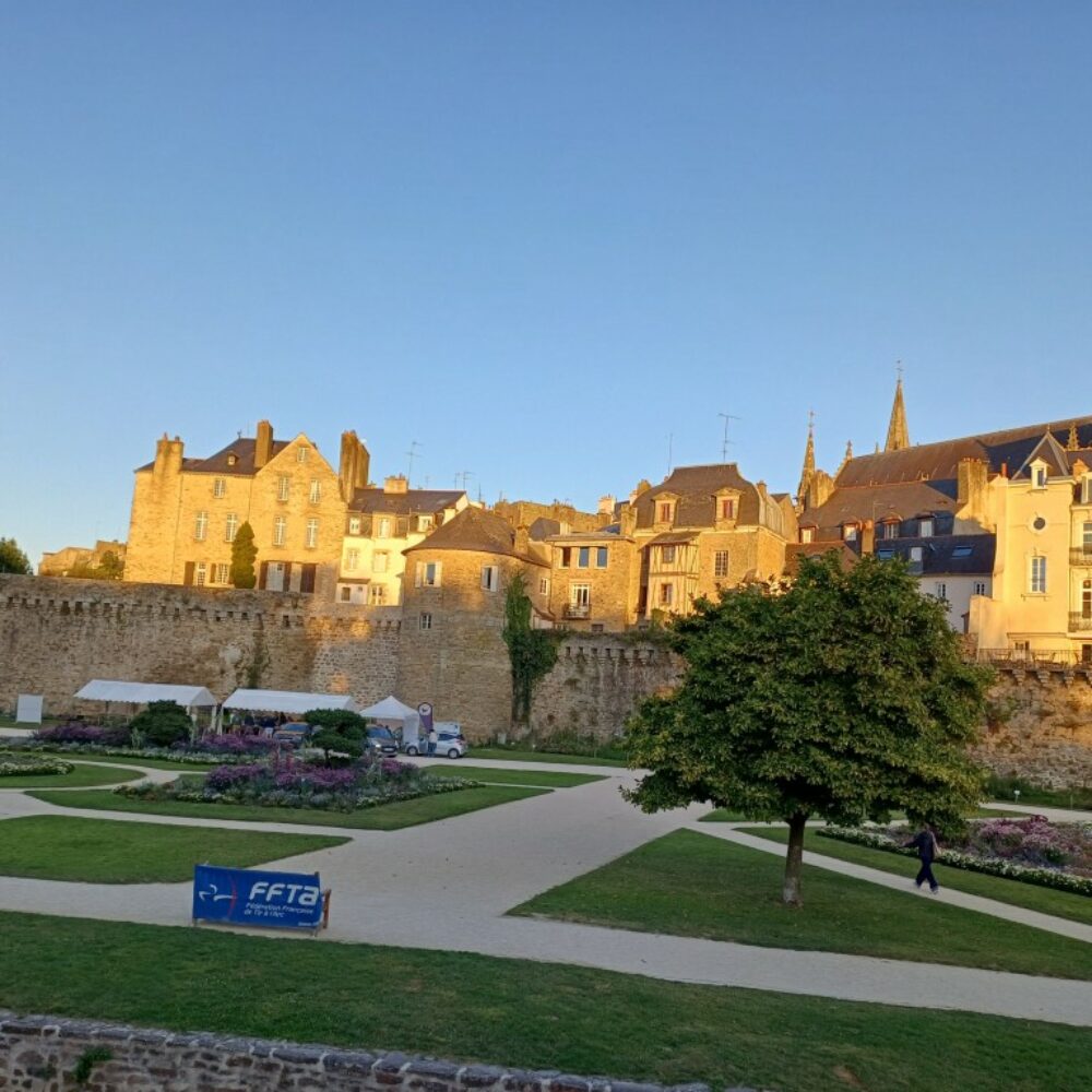 Les remparts au petit matin