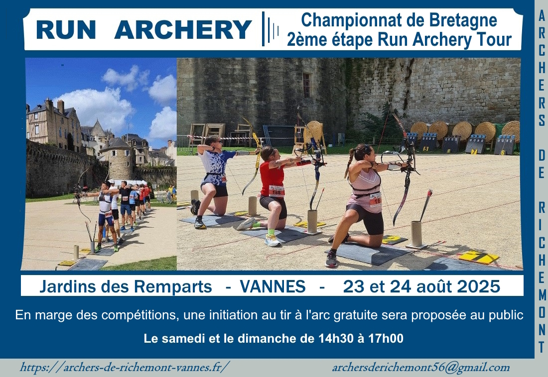 Initiation au tir à l’arc les 23/24 août 2025