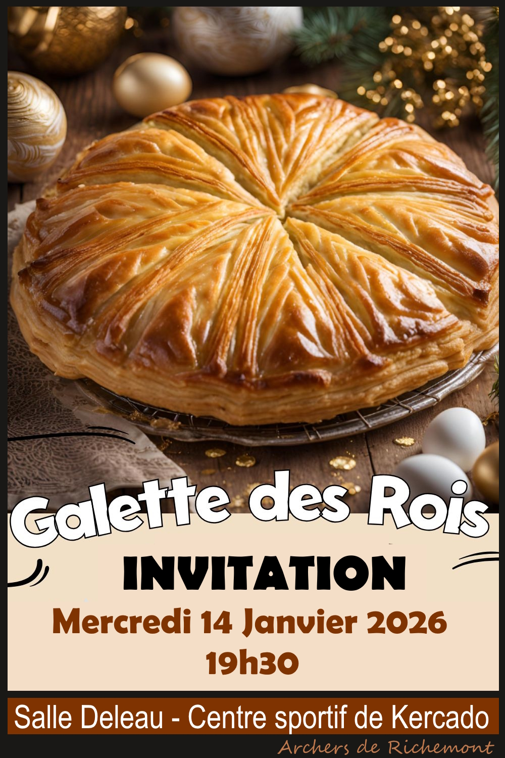 Partage de la galette des Rois – 14 janvier 2026